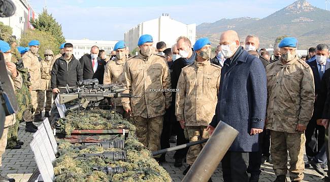 Bakan Soylu  Jandarma Uzman Erbaşların Mezuniyet Törenine Katıldı