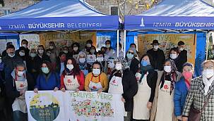 Foça Yeryüzü Pazarında Yerli Üreticiye Destek 