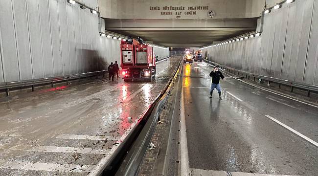 İzmir Büyükşehir Belediyesi'nde yağış seferberliği 
