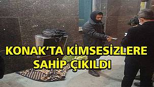 Konak'ta sokakta yaşayanlar otel ve yurtlara yerleştirildi  