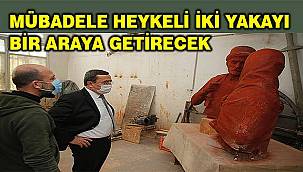  Mübadele Heykeli iki yakayı bir araya getirecek 