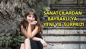  Sanatçılardan Bayraklı'ya yeni yıl sürprizi  