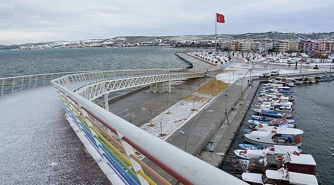 Aliağa'da Hava Soğudu, Kar Yağışı Bekleniyor 