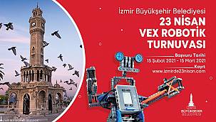 Büyükşehir'den 23 Nisan'da Vex Robotik Turnuvası