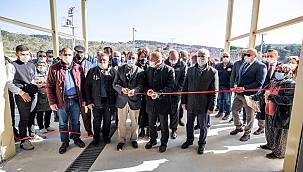 Büyükşehir'den Bergama Bozköy'e zeytinyağı fabrikası