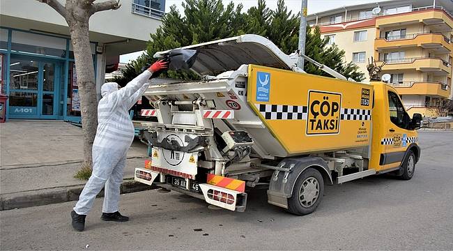 "Çöp Taksi" Hasta ve Yaşlı Vatandaşların Çöplerini Evlerinden Alıyor 