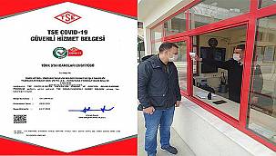 COVID-19 Güvenli Hizmet Belgesi