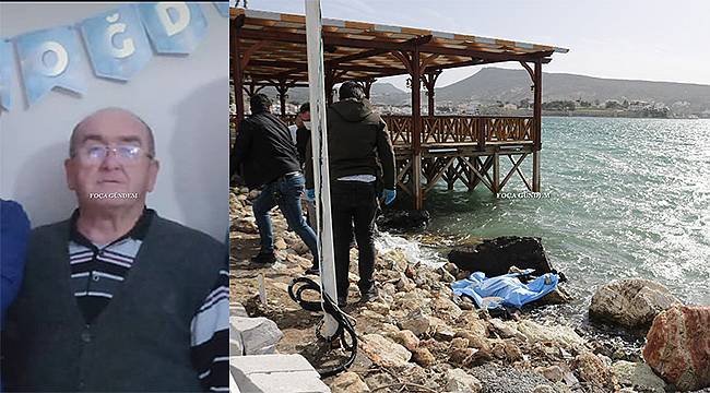 Foça'da 2 gündür kayıp olan emekli bekçinin cesedi denizde bulundu 