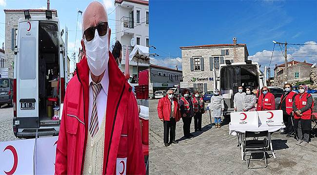 Foça'dan Kızılay'a 25 Ünite Kan 