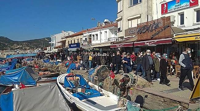 Her yerde kar, Foça'da bahar!