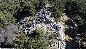İzmir'de antik taş ocağı bulundu