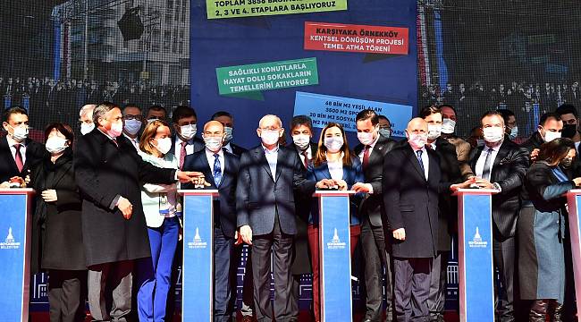 Örnekköy Kentsel Dönüşüm Projesi'nde 2. Etap başladı 