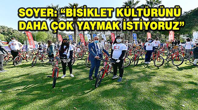 23 Nisan'da 101 çocuğa 101 bisiklet 