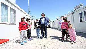 Başkan Sandal, depremzedeleri yalnız bırakmıyor  