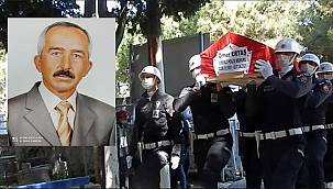 Foçalı Emekli Polis Törenle Defnedildi 