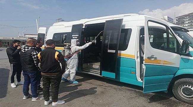 İzmir'de kamuya açık 354 bin nokta dezenfekte edildi  