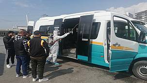 İzmir'de kamuya açık 354 bin nokta dezenfekte edildi  