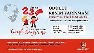 Konaklı çocuklar 23 Nisan'ı çizecek  