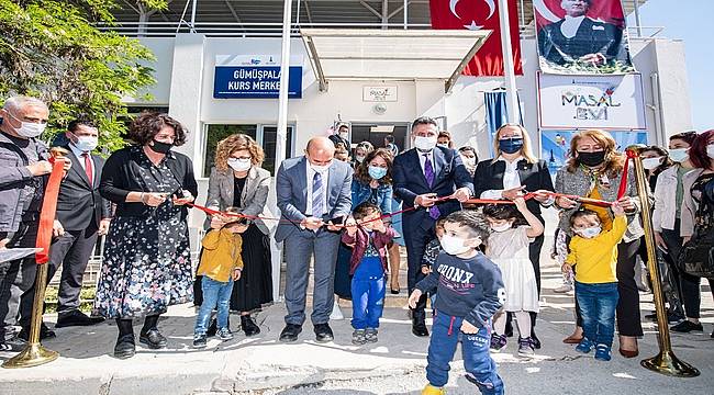 Onuncu Masal Evi Gümüşpala'da açıldı 