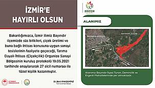 Bakan Pakdemirli'den Bayındır'a müjde!  