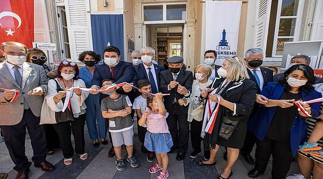 Başkan Soyer Buca'da Işılay Saygın Kütüphanesi'ni açtı 