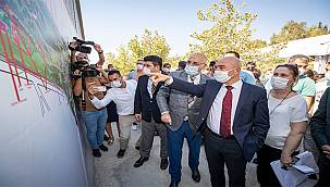 Başkan Soyer'in vizyon projesi Portakal Vadisi'nin yapımı sürüyor 