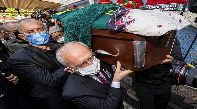 CHP milletvekili Sertel'in eşi son yolculuğuna uğurlandı 