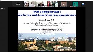 Kaliforniya Üniversitesi öğretim üyesi Prof. Dr. Özcan Ege'ye konuk oldu