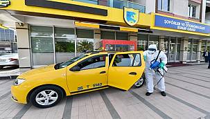 Otobüs, taksi ve dolmuşlara virüs kalkanı 