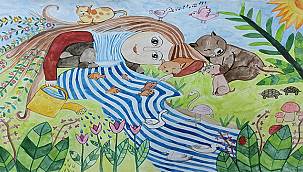 Uluslararası Pınar Çocuk Resim Yarışması'nın kazananları belli oldu