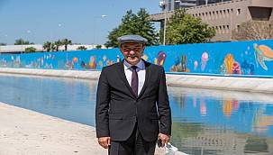 Yaşama dönen Manda Çayı şimdi de sanatla renklendi 