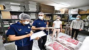 Zabıta ekipleri gıda üretim ve satış yerlerini denetledi 