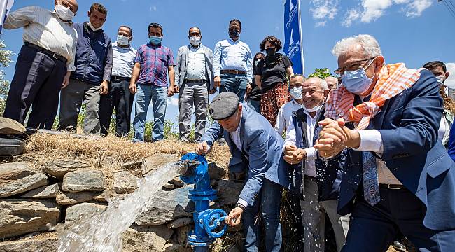 Büyükşehir'den Ödemiş Birgili üreticilere can suyu 