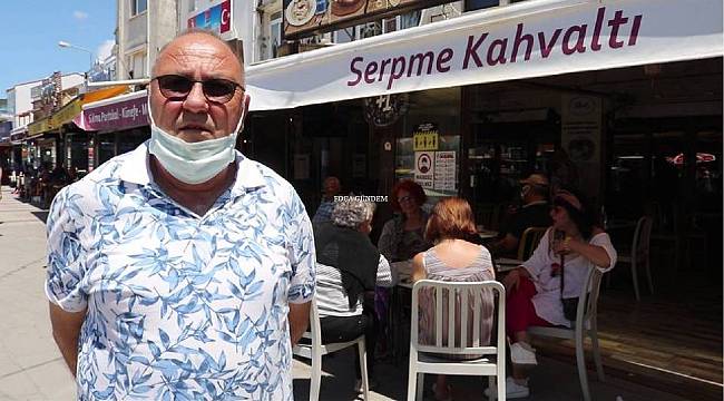 Foça'da restoran ve kafeler açıldı, yüzler gülmeye başladı