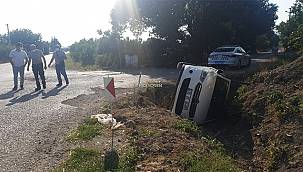 Foça Ilıpınar'da trafik kazası 