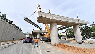 İzmir ulaşımını rahatlatacak projede yoğun tempo 