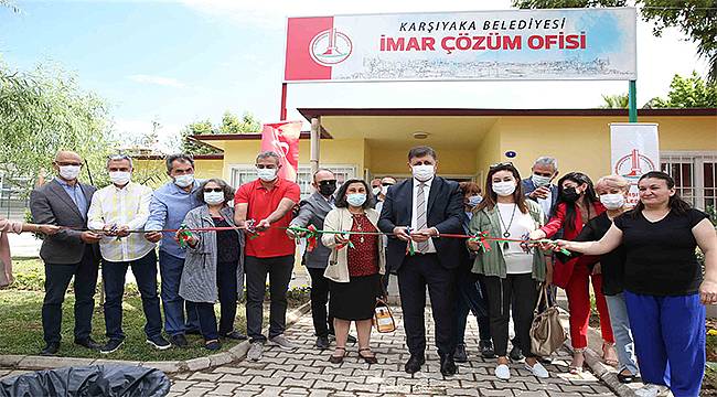 Karşıyaka Belediyesinden bir açılış daha: 'İmar Çözüm Ofisi' hizmete sunuldu 