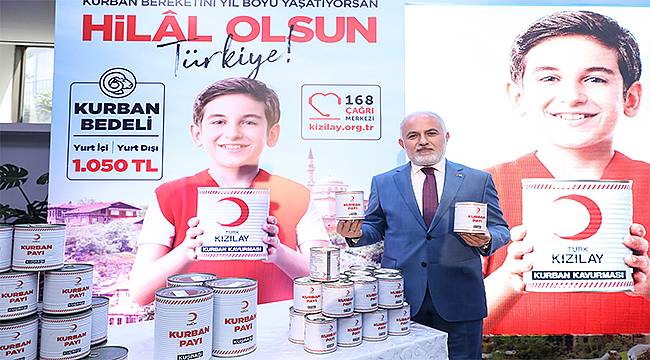 Kızılay'da bu yıl yurt içi kurban vekaletine zam yok 