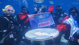 Lansinoh kıyı ve su altı temizliği gerçekleştirdi 