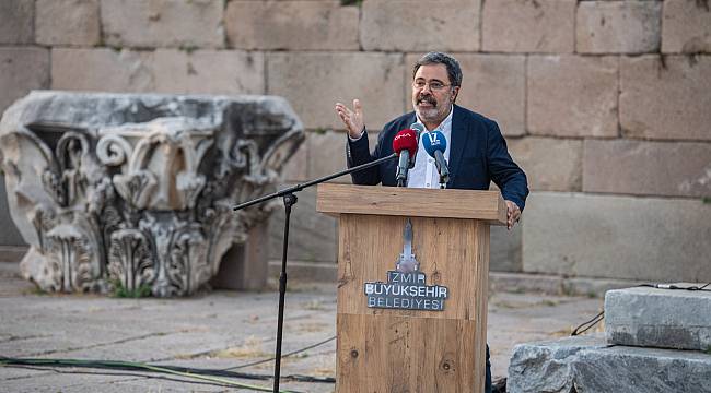Başkan Soyer: "Zeus Altarı'nı geri getirmek için Bergama'nın değerini tüm dünyaya hatırlatmalıyız" 