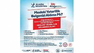 Aliağa Belediyesi'nden Nitelikli İşgücü ve İstihdama Destek 