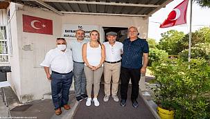 Başkan Soyer Bayraklı'da deprem sonrası süreçle ilgili bilgi aldı