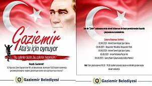 Bin 500 Gaziemirli Ata'sı için zeybek oynayacak 