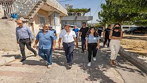 Kadifekale'ye sürpriz ziyaret 