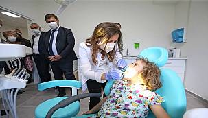 Karşıyakalı çocuklara ücretsiz diş sağlığı taraması