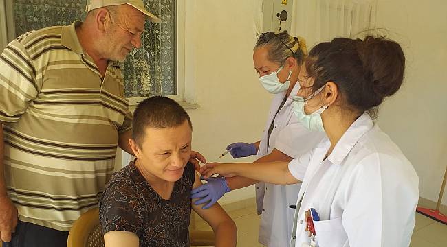 Menemen'de aşı seferberliği  