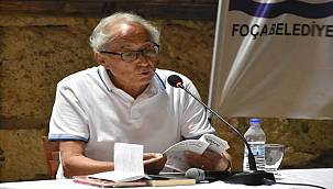 Ataol Behramoğlu, son şiir kitabını Foça'da tanıttı 