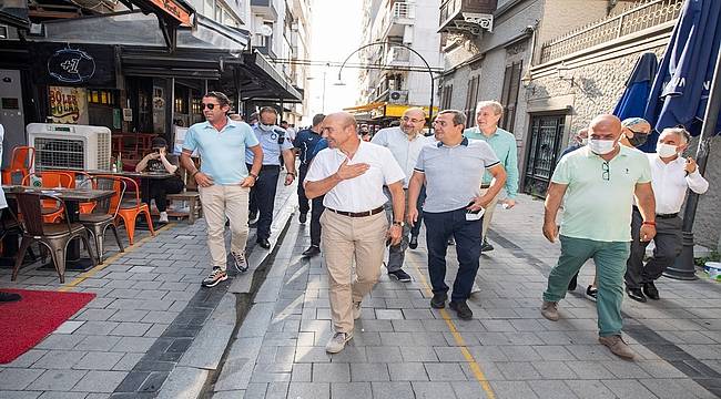 Başkan Soyer: Kıbrıs Şehitleri Caddesi şehrin vitrini olacak