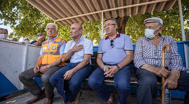 Başkan Tunç Soyer: "Sizi kendi kaderinizle baş başa bırakmayacağız"