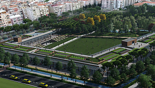 Bergama'daki Millet Bahçesi'nin ihalesi yapıldı